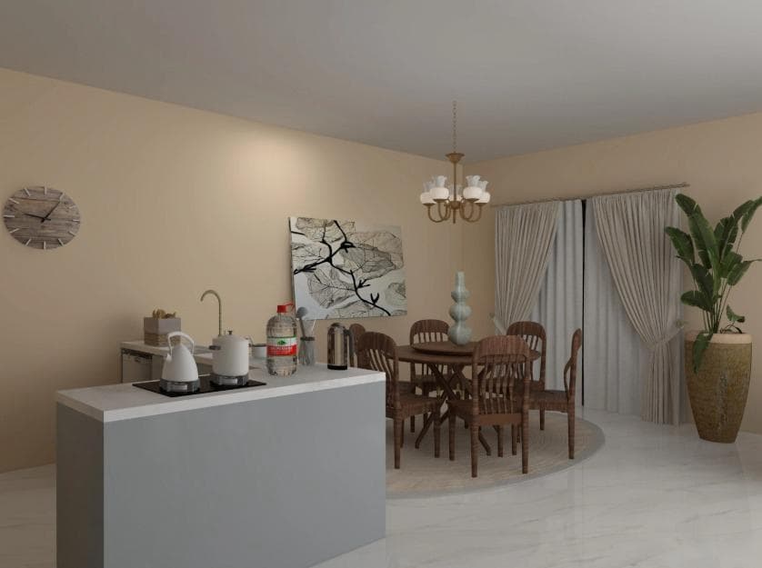 Studio Apartment Interior